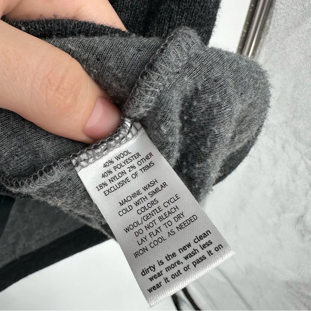 Toad & Co Dark Gray Wool Blend Vest Sz XXL Mens